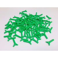 Lego Twig/carrot Top Bright Green Brand New Pack Of Approx 95 - LEGO