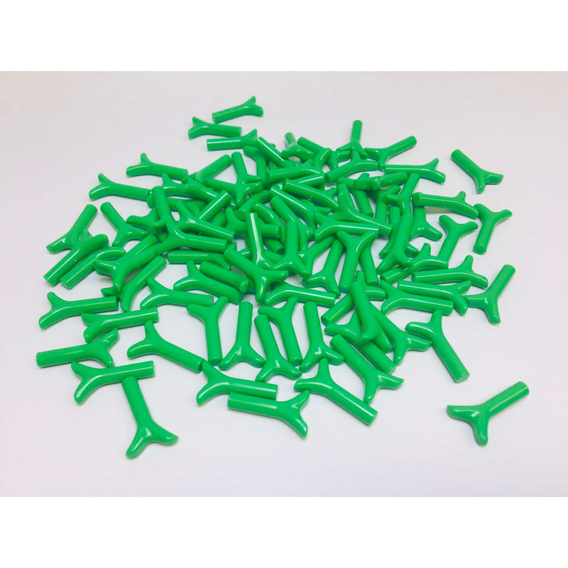 Lego Twig/carrot Top Bright Green Brand New Pack Of Approx 95 - LEGO